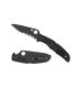 NAVAJA SPYDERCO ENDURA 4 PAVONADO FILO Y SIERRA