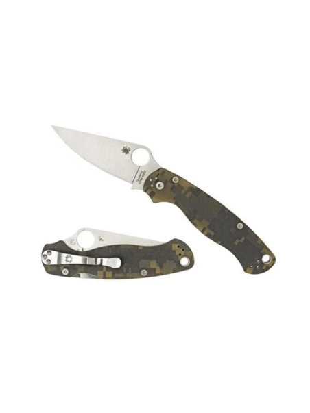 NAVAJA SPYDERCO PARA MILITARY 2 G-10 CAMO