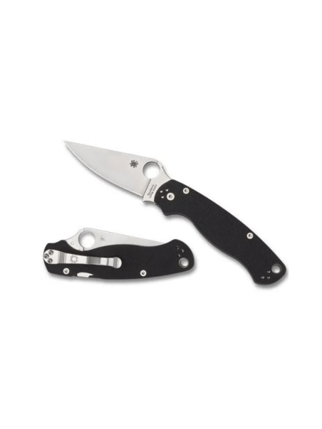 NAVAJA SPYDERCO PARA MILITARY 2 G-10 NEGRO