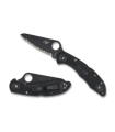 NAVAJA SPYDERCO SALT 2 FRN NEGRO PAVONADO SIERRA