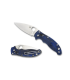 NAVAJA SPYDERCO MANIX 2 CTS BD1N AZUL TRASLÚCIDO