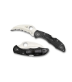 NAVAJA SPYDERCO TASMAN SALT 2 NEGRO SIERRA