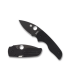 NAVAJA SPYDERCO LIL NATIVE G-10 NEGRO PAVONADO