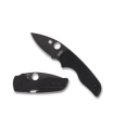 NAVAJA SPYDERCO LIL NATIVE G-10 NEGRO PAVONADO