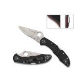 NAVAJA SPYDERCO DELICA 4 THIN RED LINE