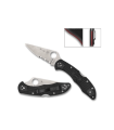 NAVAJA SPYDERCO DELICA 4 THIN RED LINE