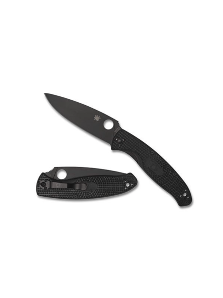 NAVAJA SPYDERCO RESILIENCE NEGRO PAVONADO