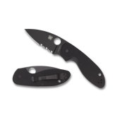 NAVAJA SPYDERCO EFFICIENT NEGRO PAVONADO SIERRA