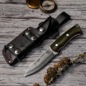 CUCHILLO BUSHCRAFTER CUDEMAN VERDE BS9 206-F