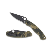 NAVAJA SPYDERCO MILITARY CAMO PAVONADO