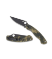 NAVAJA SPYDERCO MILITARY CAMO PAVONADO