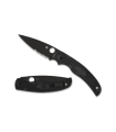 NAVAJA SPYDERCO NATIVE CHIEF LIGHTWEIGHT PAVONADO FILO Y SIERRA