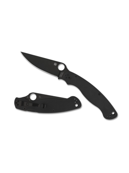 NAVAJA SPYDERCO MILITARY 2 NEGRA PAVONADA