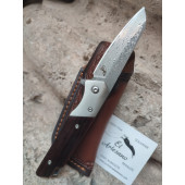 NAVAJA DAMASCO VG10 COCOBOLO SALAMANDRA