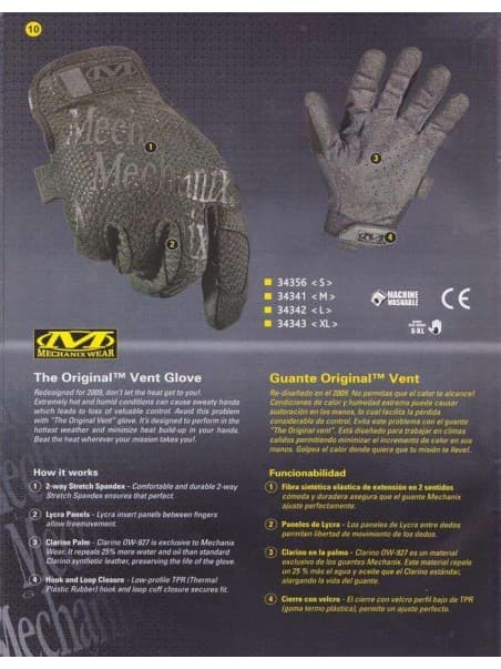 guantes tacticos mechanix wear