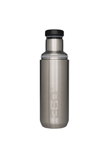 TERMO REUTILIZABLE 360º 750ML PLATA