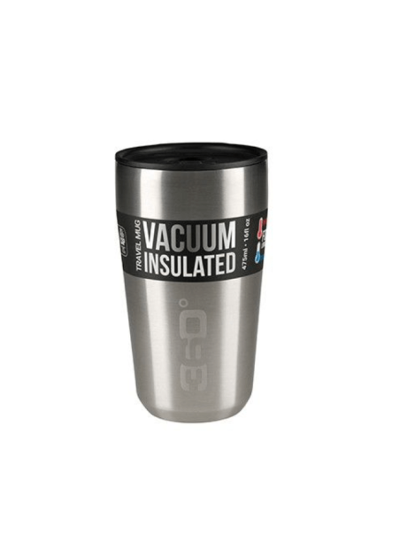 VASO TERMO 360º 475ML PLATA