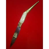 Penknife of crafts deer and brass III