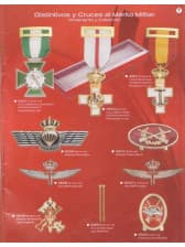 CRUZ CONSTANCIA EN EL SERVICIO ORO 3,5X3,5 CMS 09220 ORNAMENTO COLECCION