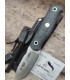CUCHILLO BUSHCRAFT SANABRIA II CUDEMAN NEGRO 182-T