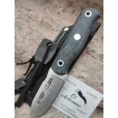 CUCHILLO BUSHCRAFT SANABRIA II CUDEMAN NEGRO 182-T