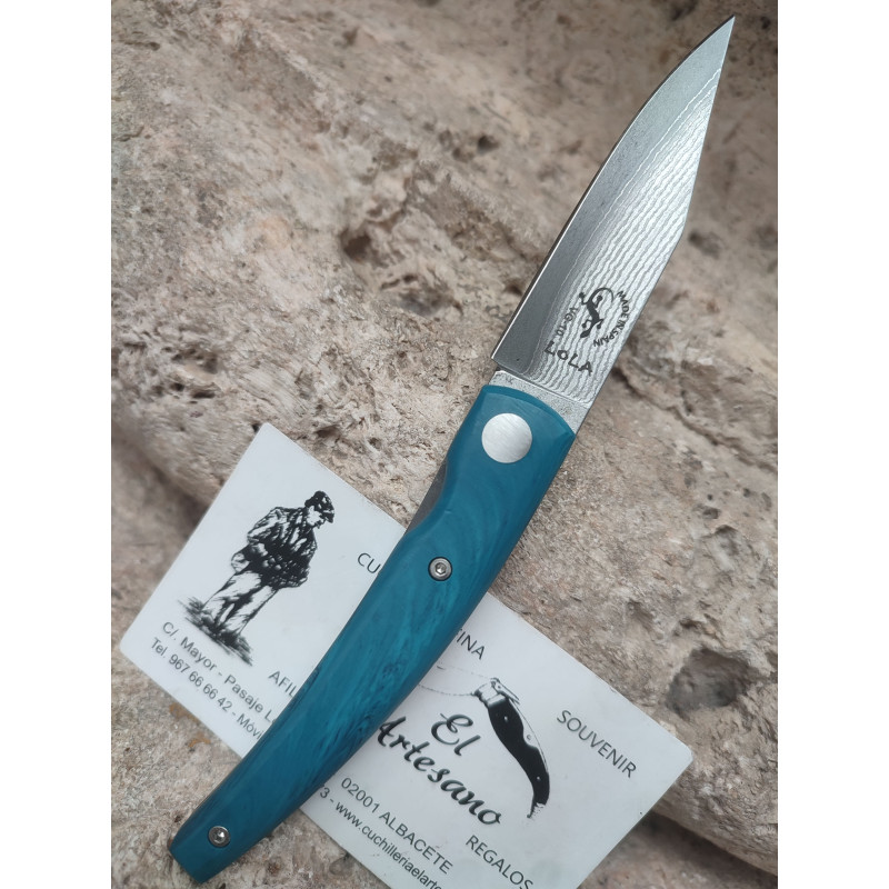 NAVAJA SALAMANDRA LOLA JUMA AZUL DAMASCO