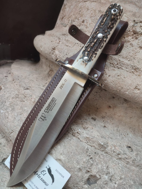 CUCHILLO BOWIE DE CUDEMAN 107-C ASTA CIERVO