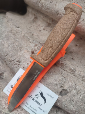 CUCHILLO MORAKNIV FLOTANTE NARANJA