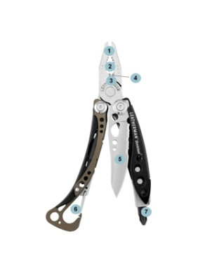 ALICATE SKELETOOL CX LEATHERMAN AZUL