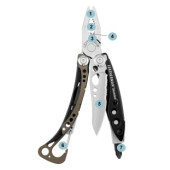 ALICATE SKELETOOL CX LEATHERMAN AZUL