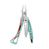 ALICATE SKELETOOL CX LEATHERMAN AZUL Y ROJO