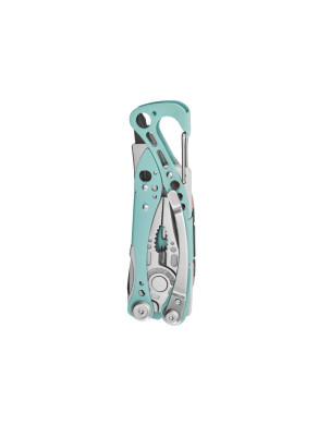 ALICATE SKELETOOL CX LEATHERMAN AZUL Y ROJO