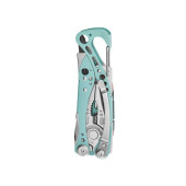 ALICATE SKELETOOL CX LEATHERMAN AZUL Y ROJO