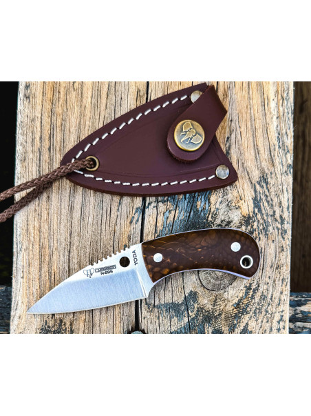 CUCHILLO YODA CUDEMAN JUMA MARRÓN PIEL 200-JM