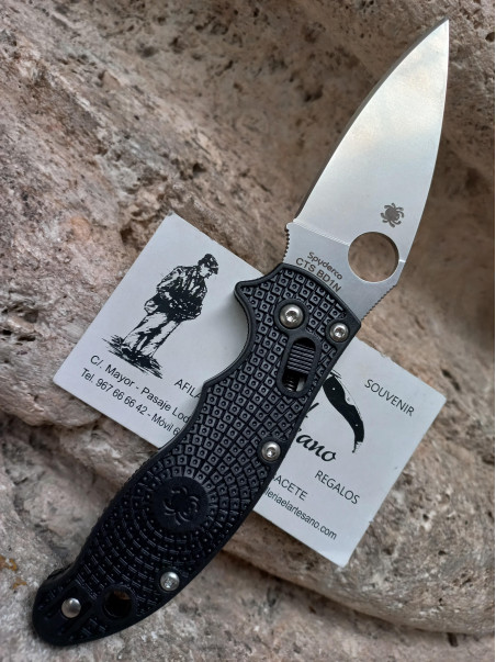 NAVAJA SPYDERCO MANIX 2 CTS BD1N NEGRO