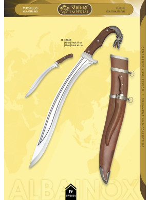 NOVEDAD CUCHILLO FALCATA  DRAGÓN TOLE10