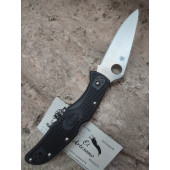 NAVAJA SPYDERCO ENDURA 4 FRN FLAT NEGRO