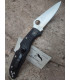 NAVAJA SPYDERCO ENDURA 4 FRN FLAT NEGRO