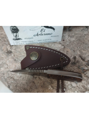 NOVEDAD CUCHILLO YODA CUDEMAN JUMA MARRÓN PIEL