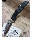 NAVAJA ENDURA PLATEADA FILO Y SIERRA SPYDERCO