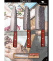 CUCHILLO DE COCINA O MACHETA AMARTILLADO MADERA TRAMUNTANA