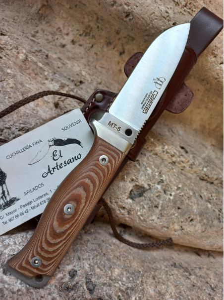 SÚPER OFERTA CUCHILLO MT5 MOVA MARRÓN 120-X