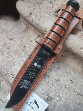 CUCHILLO  KA-BAR USMC VIETNAM KB9140