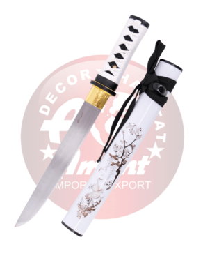 KATANA TANTO S6046B ACERO CARBONO BLANCA