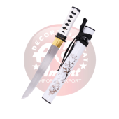 KATANA TANTO S6046B ACERO CARBONO BLANCA