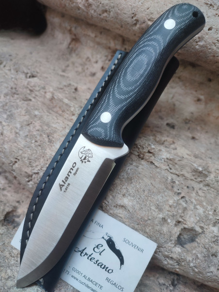 SÚPER OFERTA CUCHILLO ÁLAMO MIKARTA NEGRA J&V