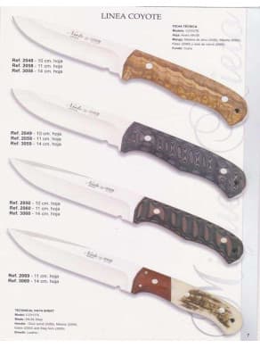 Cuchillo de CAZA PANTERA JOKER CR16 por 58,80 €