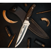 NOVEDAD CUCHILLO RHINO HUNTER NOGAL CUDEMAN