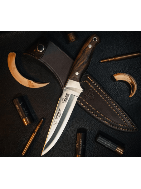 NOVEDAD CUCHILLO RHINO HUNTER NOGAL CUDEMAN