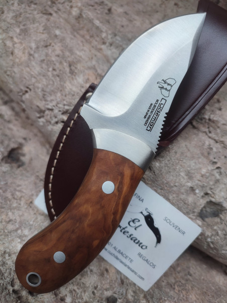 CUCHILLO DE CAZA CUDEMAN 288-L OLIVO